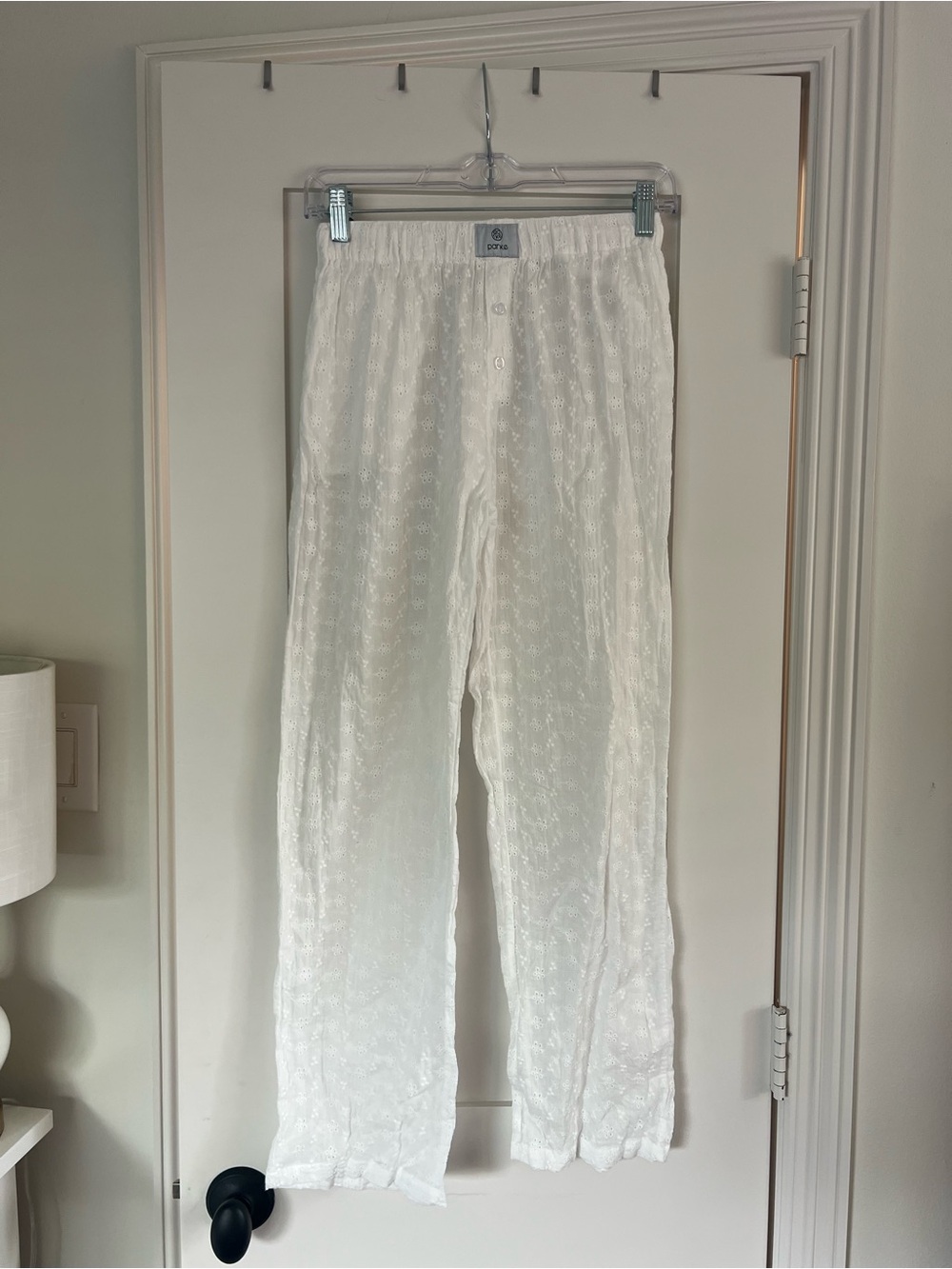 PARKE eyelet boxer pants small